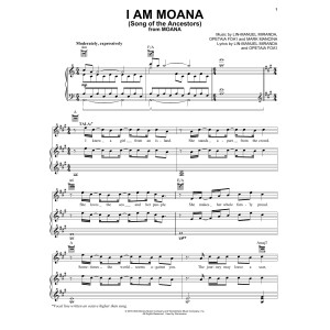 I Am Moana (Song Of The Ancestors) (from Moana)